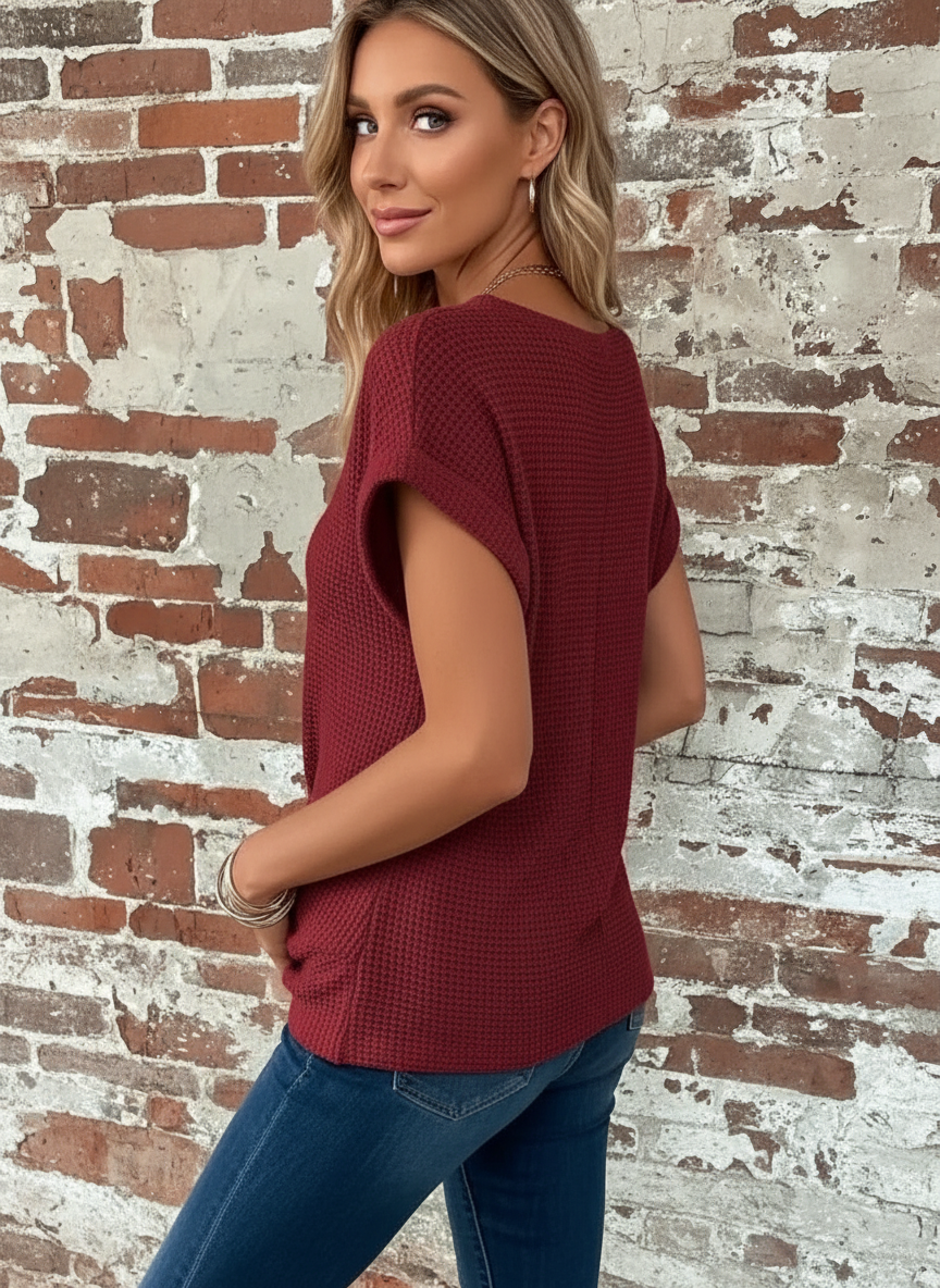 Chaleco de Punto Oversize