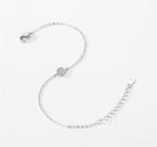 Pulsera Círculo Aura Plateada