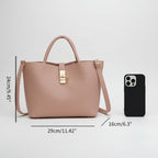 Bolso Tote Bucket Estructurado