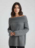 Jersey de Punto de Color Sólido