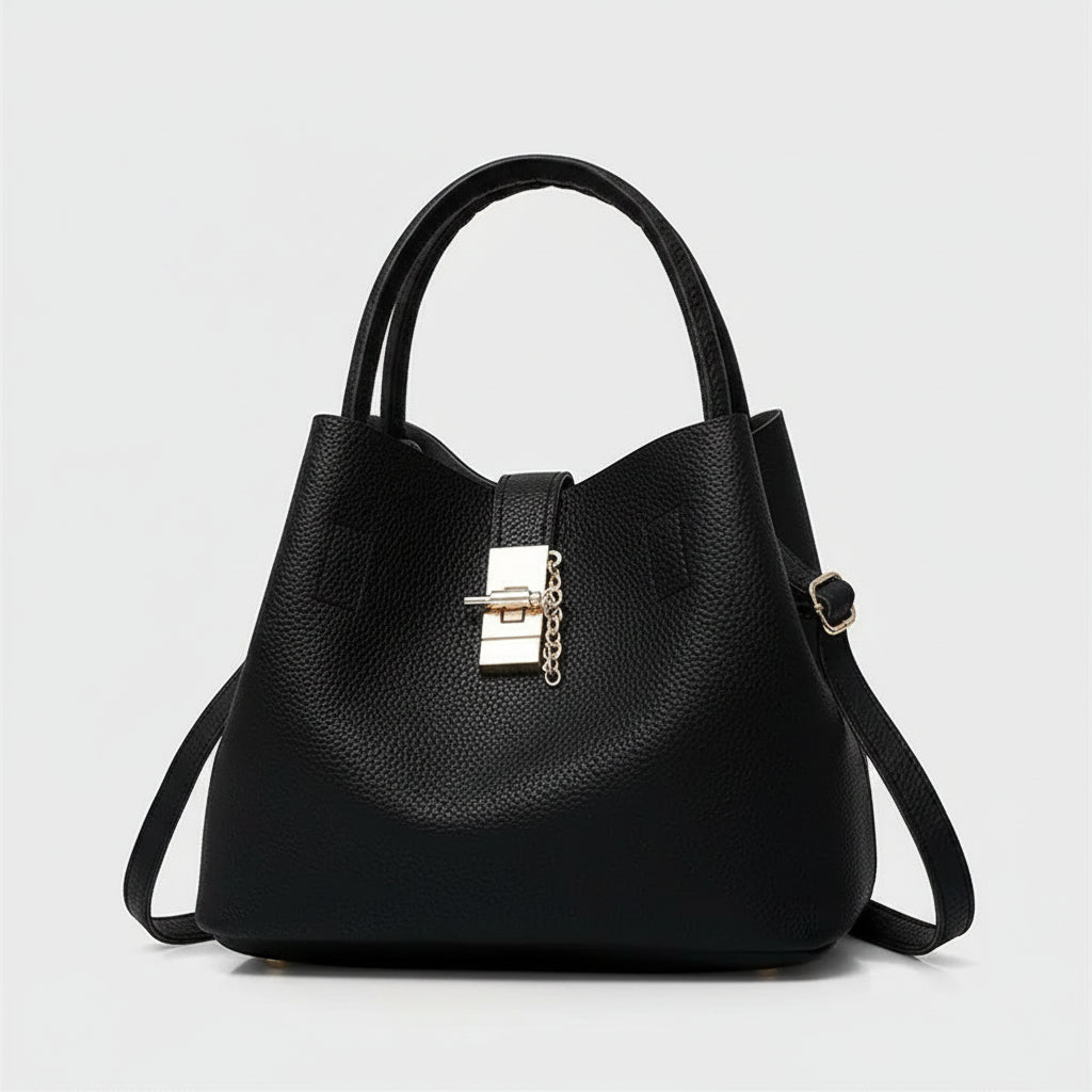 Bolso Tote Bucket Estructurado