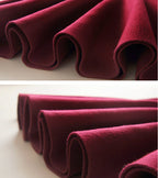 Falda Midi de Punto ThermaFlare de Talle Alto