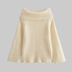 Jersey de Punto de Color Sólido