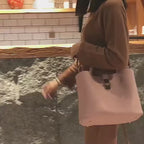 Bolso Tote Bucket Estructurado