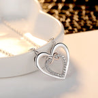 Collar con Forma de Corazón